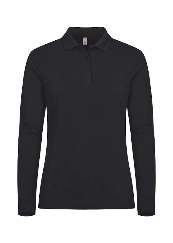 Clique Manhattan Damen Langarm-Polo