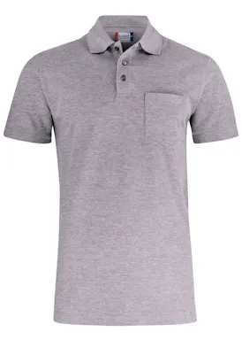 Clique Basic 028255 Poloshirt mit Brusttasche