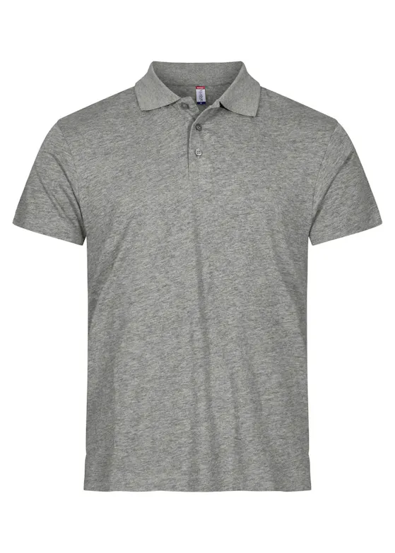 Clique Single Jersey Poloshirt