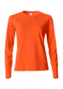 Clique  Basic-T L/S Dames miniatuur