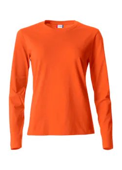 Clique 029034 Basic T-shirt L/S Regular Fit Dames miniatuur