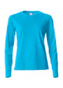 Clique  Basic-T L/S Dames miniatuur