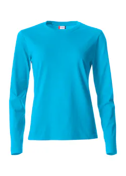 Clique 029034 Basic T-shirt L/S Regular Fit Dames miniatuur