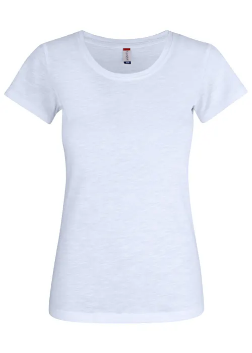 Clique Slub 029353 T-shirt Regular Fit Dames