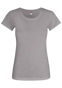 Clique Slub 029353 T-shirt Regular Fit Dames miniatuur