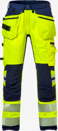 High Vis Geel/Marineblauw