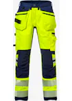 High Vis Geel/Marineblauw