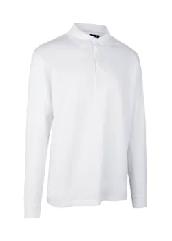 ProWear by ID Identity 0336 Poloshirt Long-Sleeve Press Stud Regular Fit miniatuur