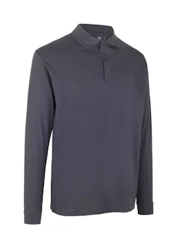 ProWear by ID Identity 0336 Poloshirt Long-Sleeve Press Stud Regular Fit miniatuur