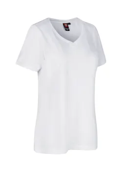 ID Identity ProWear CARE 0373 T-shirt V-neck Regular Fit Dames miniatuur