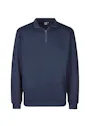 ID Identity Pro Wear Care 0384 Sweater Unbrushed ¼ Zip Regular Fit miniatuur