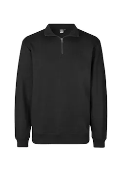 ID Identity Pro Wear Care 0384 Sweater Unbrushed ¼ Zip Regular Fit
