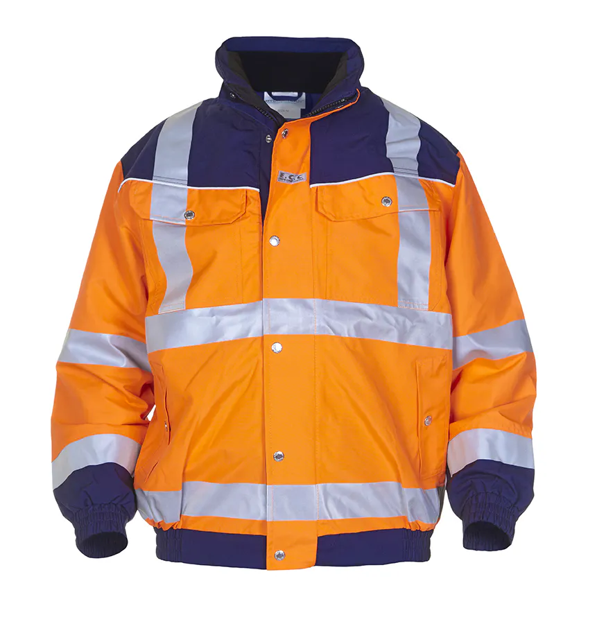 Oranje/Marineblauw