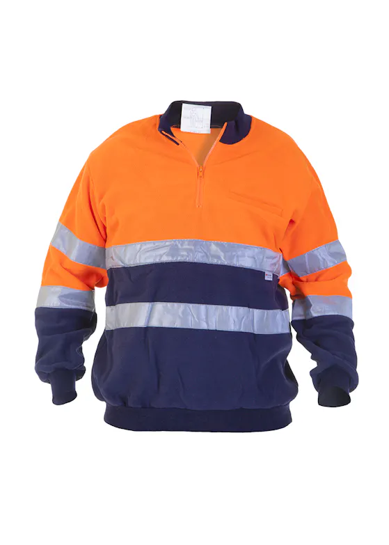 Hydrowear Texel: Fleece-Pullover mit hoher Sichtbarkeit