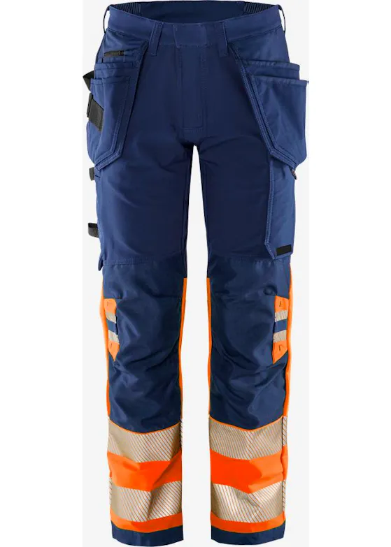 Fristads Hi-Vis Green Stretchhose Klasse 1 2643 GSTP
