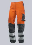 High Vis Oranje/Medium Grijs