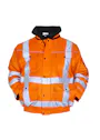 Hydrowear Aberdeen hoge zichtbaarheids werkjas oranje miniatuur