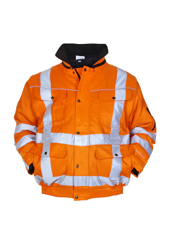 Hydrowear Aberdeen hoge zichtbaarheids werkjas oranje