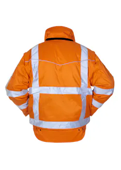 Hydrowear Aberdeen hoge zichtbaarheids werkjas oranje miniatuur