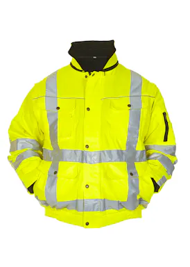 Hydrowear Aberdeen hoge zichtbaarheids werkjas geel