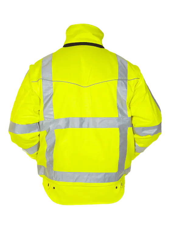 Hydrowear Aberdeen Arbeitsjacke mit hoher Sichtbarkeit gelb