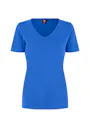 ID Identity Interlock T-shirt 0506 V-neck Slim Fit Dames miniatuur