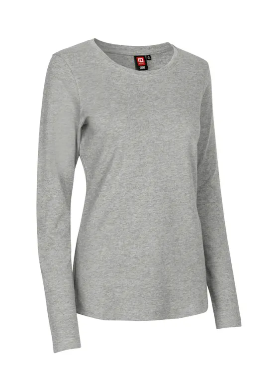 ID Identity Interlock 0509 Damen Langarm-T-Shirt
