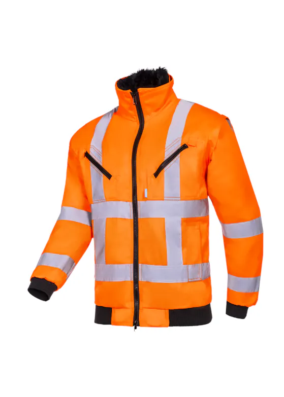 Sioen Warnschutz-Winterblouson mit abnehmbaren Ärmeln (RWS), Eagle 050AA2PBE