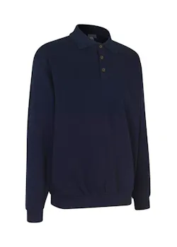ID Identity 0601 Polosweatshirt Classic Comfort Fit