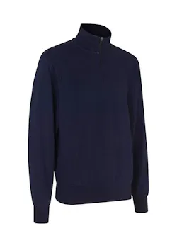 ID Identity 0603 Sweatshirt Zip Regular Fit miniatuur
