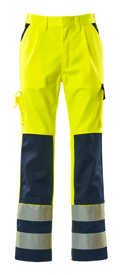 High Vis Gelb/Marineblau