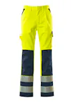 High Vis Geel/Marineblauw