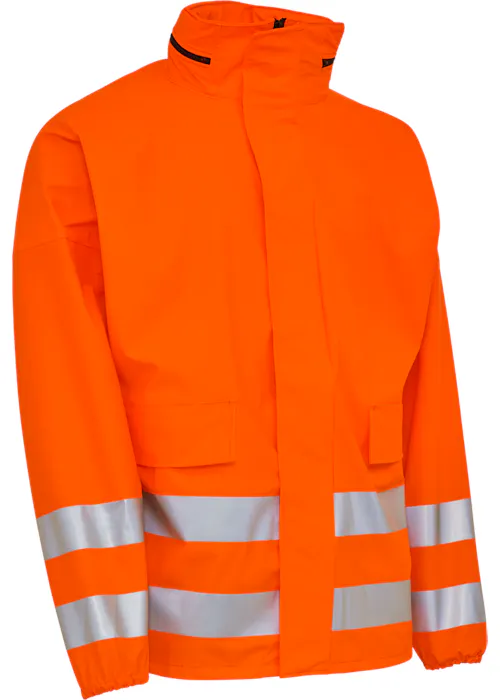 Elka Rainwear 076300R Pu Visible Rain Jacket