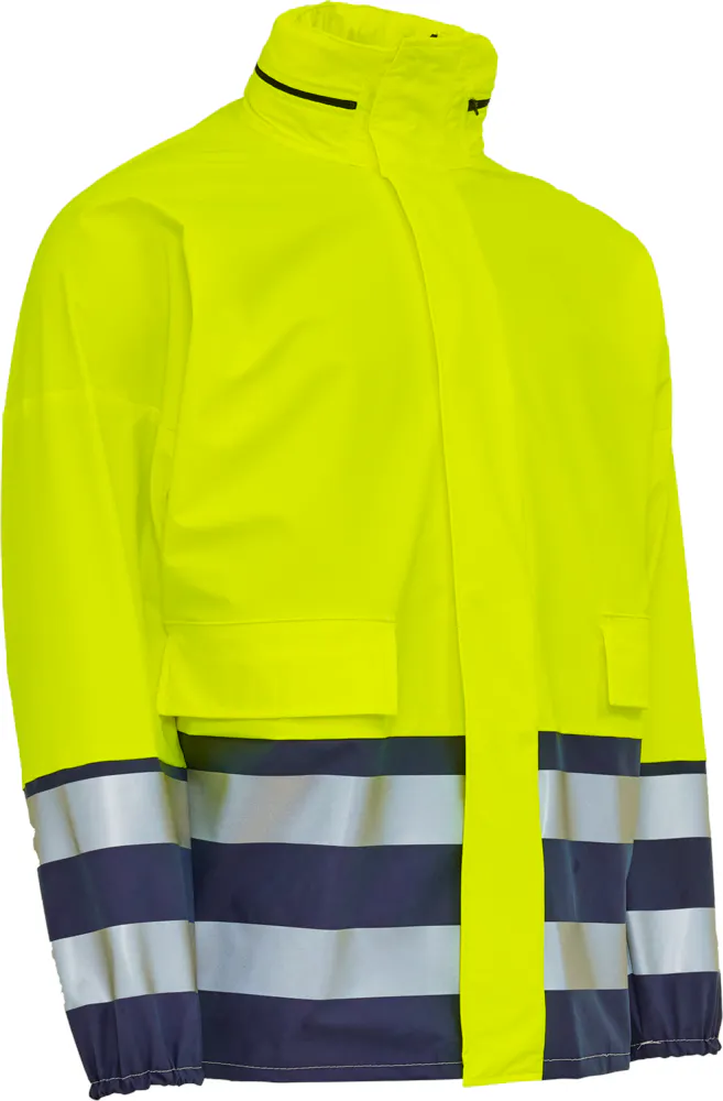High Vis Geel/Marineblauw