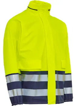 Elka Rainwear 076300R Pu Visible Rain Jacket miniatuur