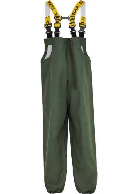 Elka Rainwear Pro 079900E Bib & Brace Waterafstotend MadeInEurope