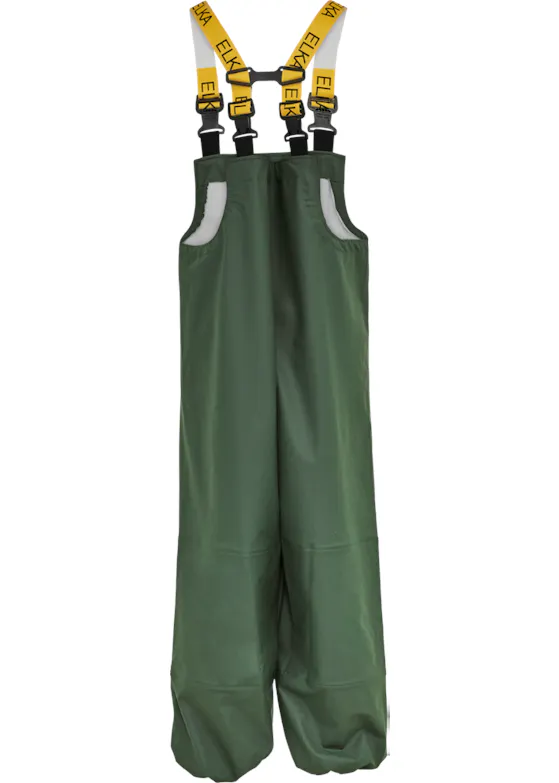 Elka Rainwear Pro 79902 Bib & Brace Knee Reinforcement Waterafstotend MadeInEurope