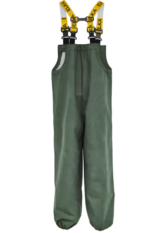 Elka Rainwear Pro 79904 Bib & Brace Pocket Knee Pads Made in Europe