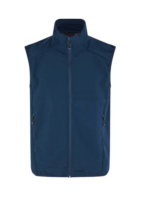 ID Identity 0824 Soft-Shell Vest: Functional Regular Fit
