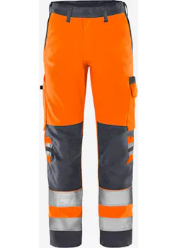 Fristads High Vis Green Broek Klasse 2 2651 GPLU miniatuur