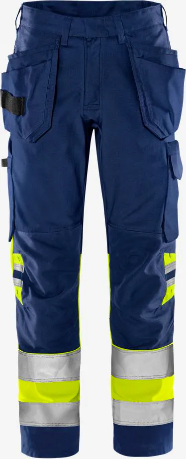 Hi-Vis Geel/Marineblauw