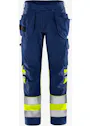 Fristads High vis Green werkbroek klasse 1 2640 GPLU miniatuur