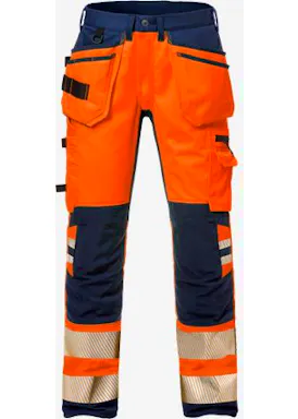 Fristads High Vis Werkbroek Stretch Dames Klasse 2 2710 Plu