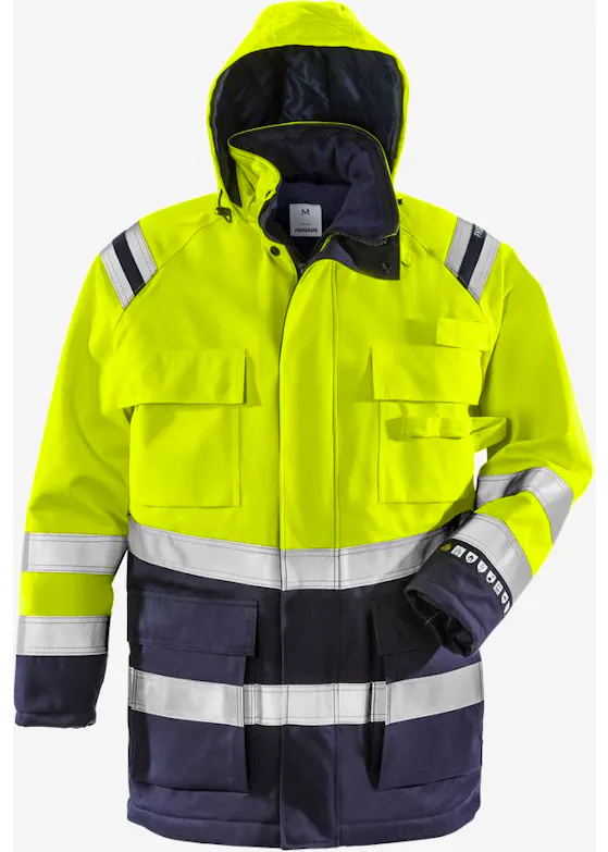 Fristads Flamestat Hi-Vis Airtech® Winterparka Klasse 3 4086 Athr