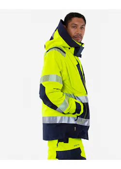 Fristads Flamestat High Vis Gore-Tex Pyrad® Shelljack Klasse 3 4095 GXE miniatuur