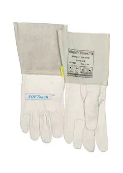Weldas 10-1005 SofTouch™ Top Kalfs/gladlederen Lashandschoen