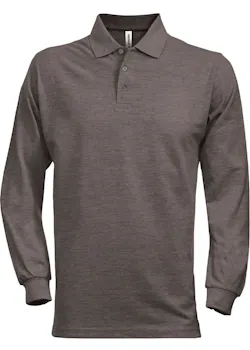 Fristads 100220 Poloshirt Heavy Met Lange Mouwen 1722 Piq Regular Fit miniatuur