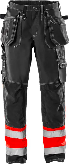Hi-Vis Rood/Zwart