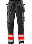 Hi-Vis Rood/Zwart