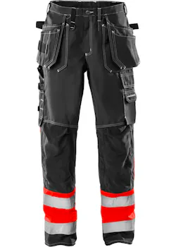 Fristads Reflecterende Werkbroek Klasse 1 247 FAS miniatuur